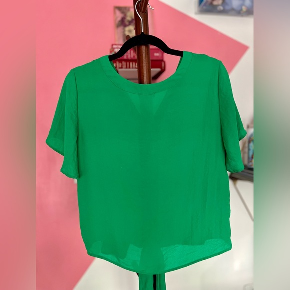 Green Vince Camuto Top - Picture 3 of 6